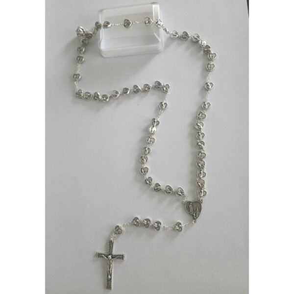 Terço Coração Nossa Senhora de Fátima - Metal - Importado - Image 3